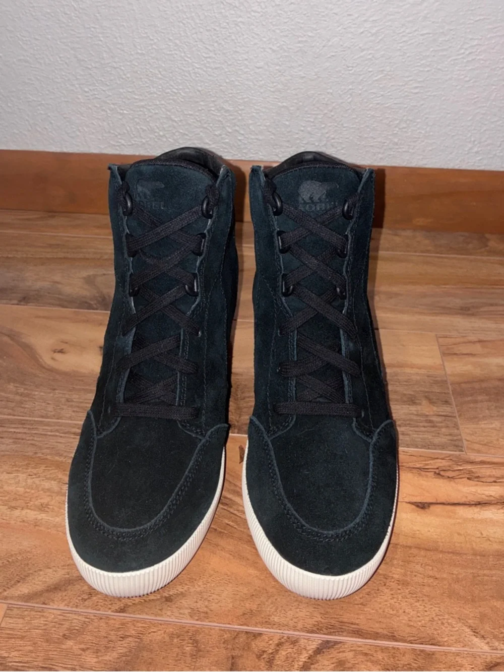 Sorel Women's Out 'N About Wedge Boots, black - size 8.5